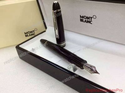 Copy Montblanc Meisterstuck Pen 149 Extra Large XL Silver Fountain Pen 1791813